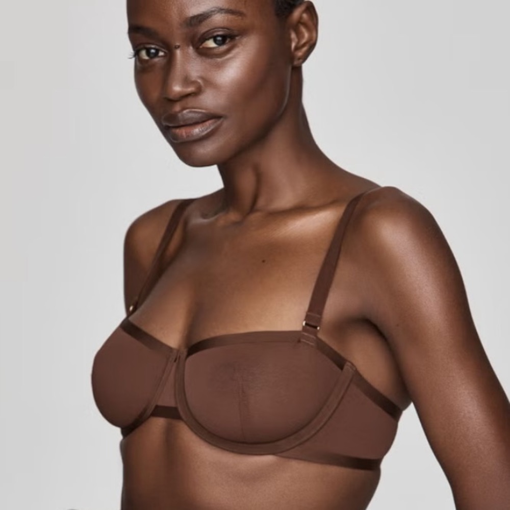 CUUP Brown Underwire Balconette Bra